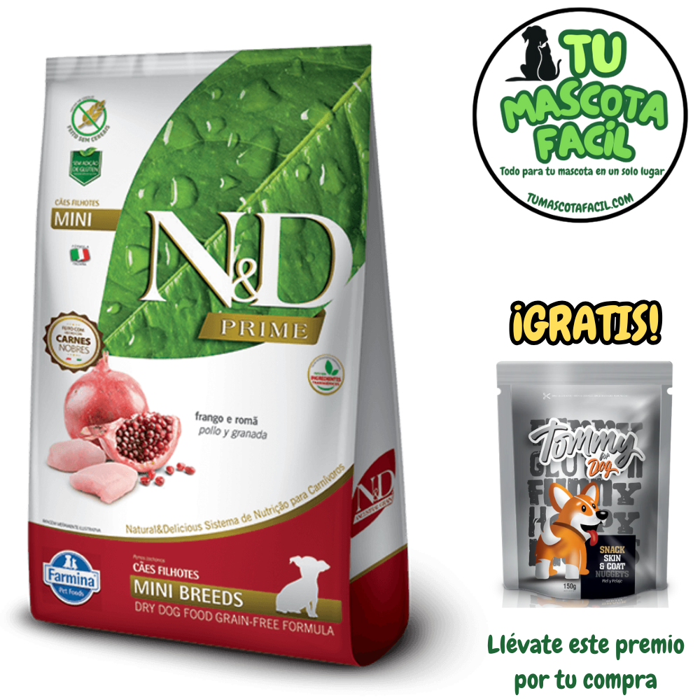 N&D PRIME CANINO PUPPY MINI 2.5 KG